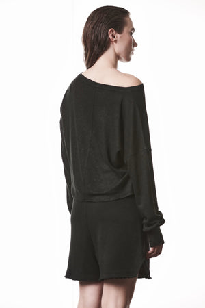 T-SHIRT W TS 613 BLACK