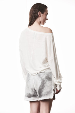 T-SHIRT W TS 613 OFF WHITE