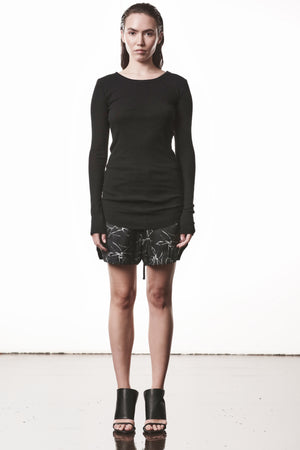 T-SHIRT W TS 615 BLACK