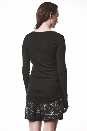 T-SHIRT W TS 615 BLACK