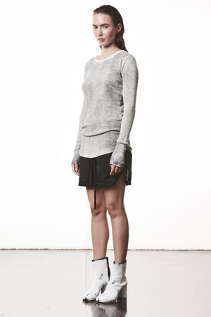 T-SHIRT W TS 615 SPRAY GREY