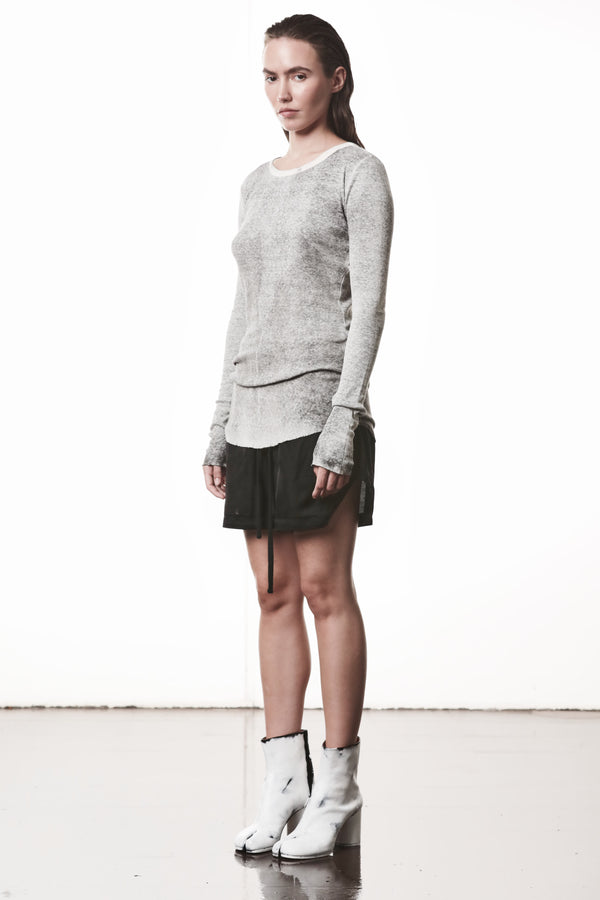 T-SHIRT W TS 615 SPRAY GREY