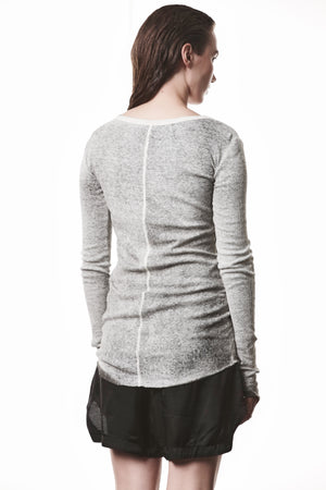 T-SHIRT W TS 615 SPRAY GREY