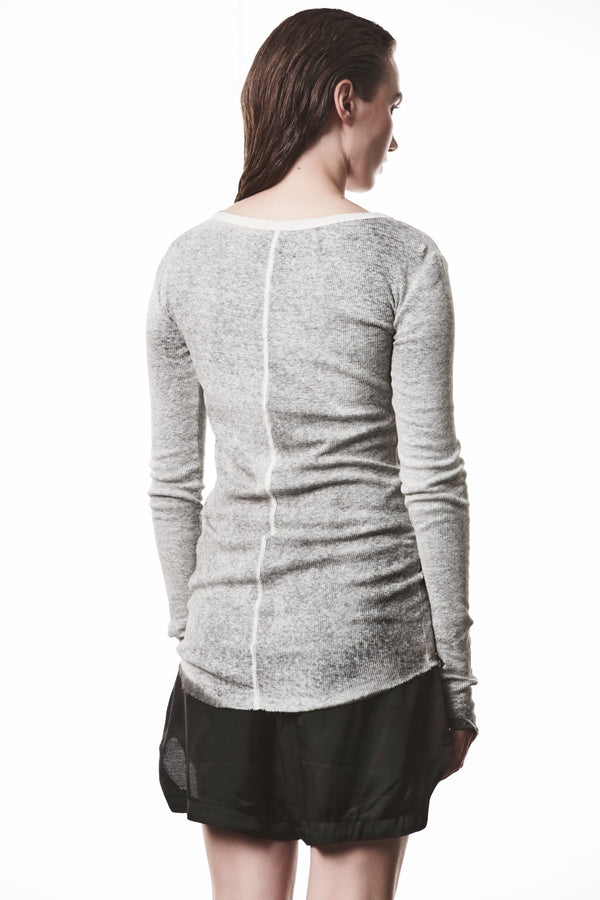 T-SHIRT W TS 615 SPRAY GREY
