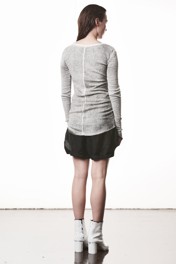 T-SHIRT W TS 615 SPRAY GREY
