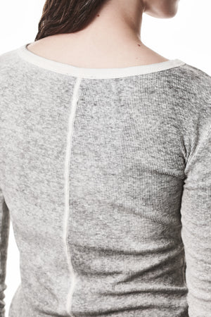 T-SHIRT W TS 615 SPRAY GREY