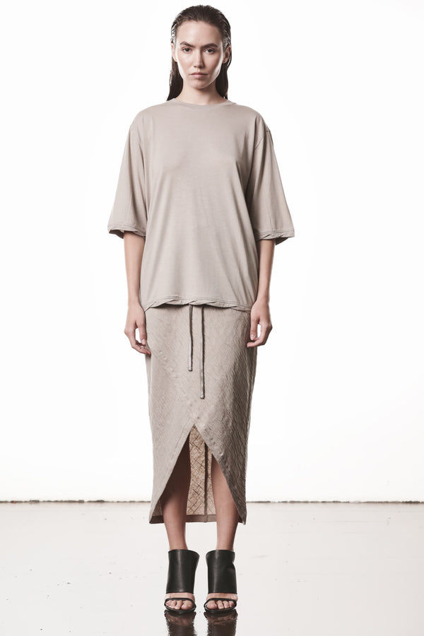 T-SHIRT W TS 618 STONE