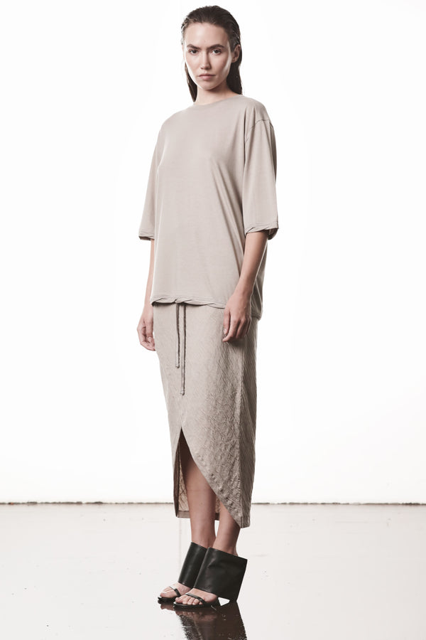 T-SHIRT W TS 618 STONE