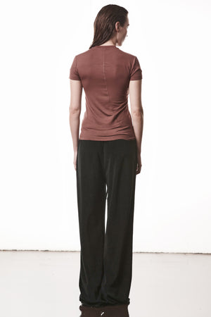 T-SHIRT W TS 621 RED WOOD