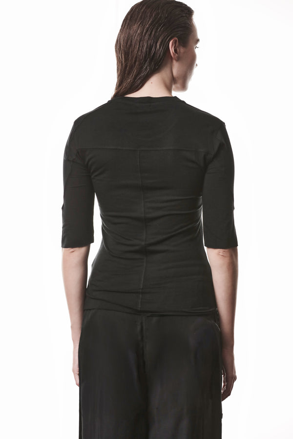 T-SHIRT W TS 625 BLACK