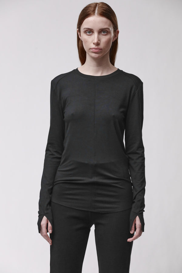 T-SHIRT W TS 628 BLACK