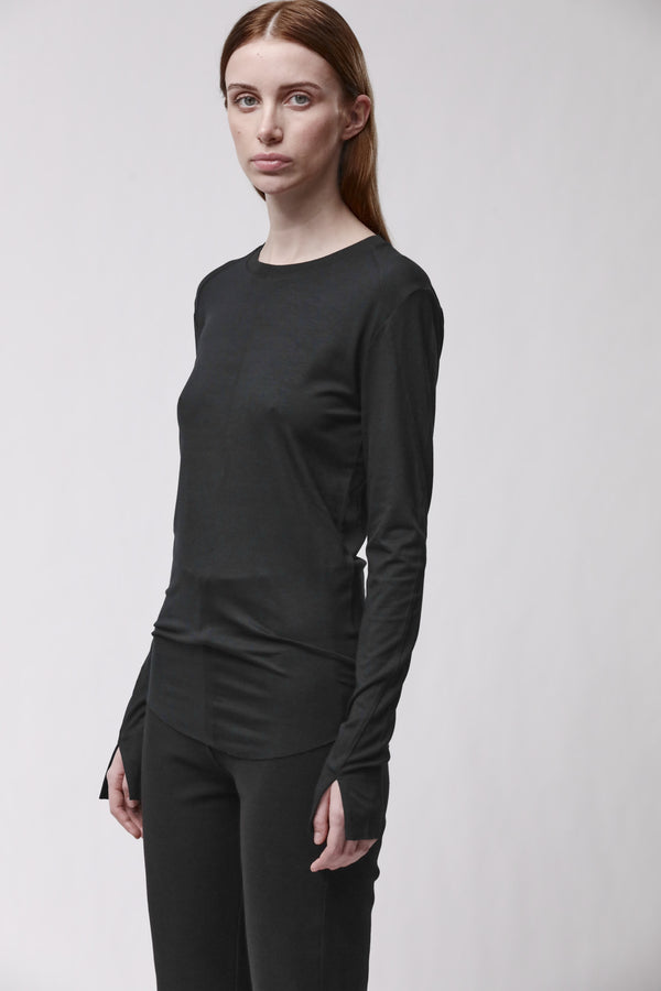 T-SHIRT W TS 628 BLACK
