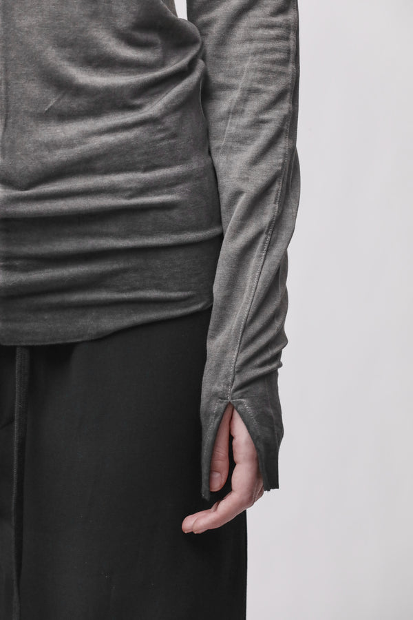 T-SHIRT W TS 628 COLD DYE GREY