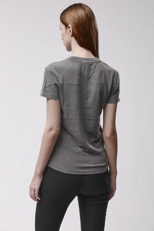 T-SHIRT W TS 629 COLD DYE GREY