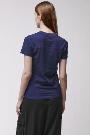 T-SHIRT W TS 629 ECLIPSE BLUE