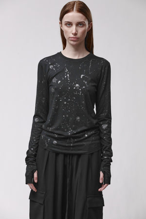 T-SHIRT W TS 633 BLACK