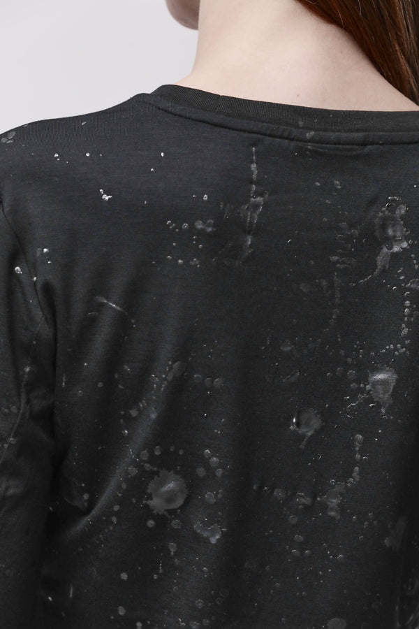 T-SHIRT W TS 633 BLACK