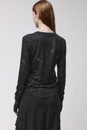 T-SHIRT W TS 633 BLACK