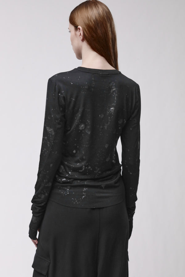 T-SHIRT W TS 633 BLACK