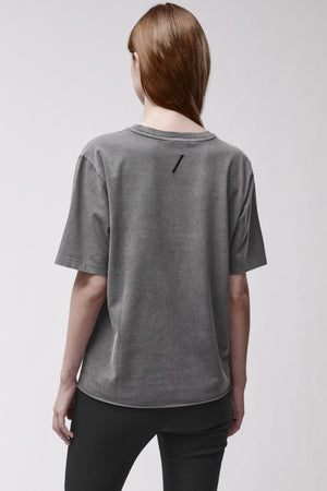 T-SHIRT W TS 640 COLD DYE GREY