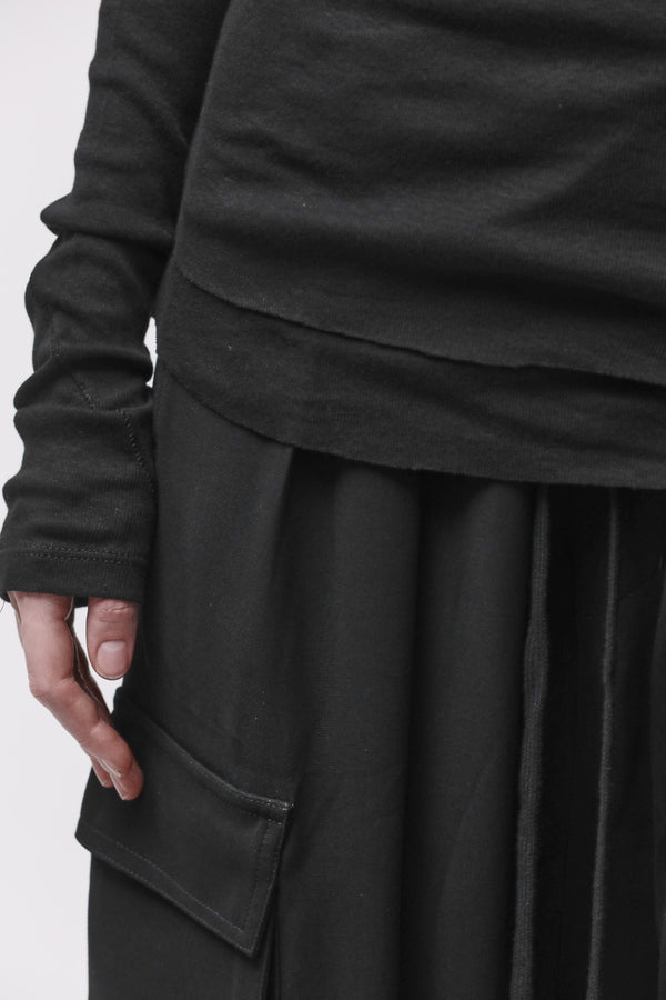 T-SHIRT W TS 646 BLACK