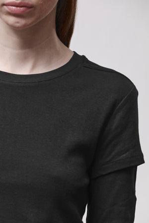 T-SHIRT W TS 646 BLACK