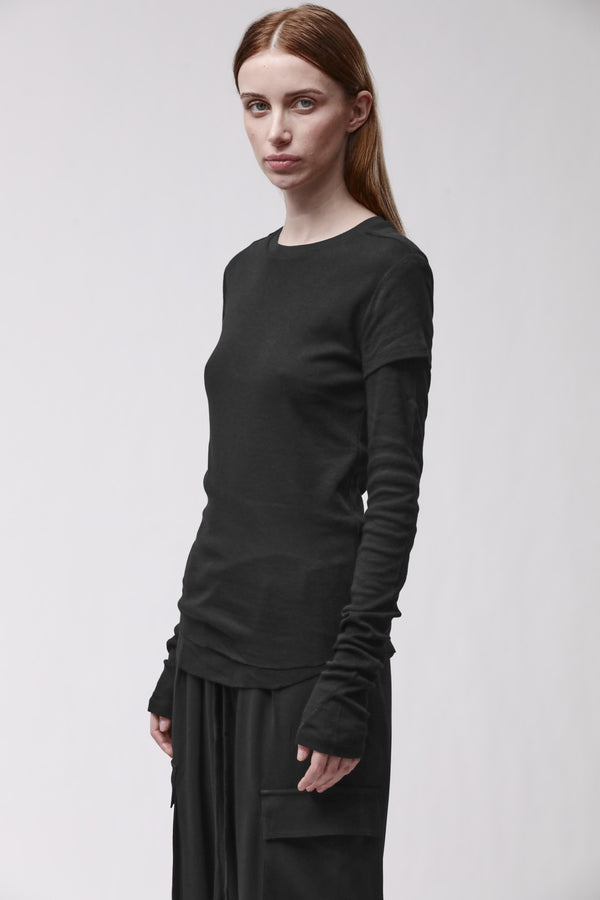 T-SHIRT W TS 646 BLACK