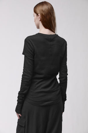 T-SHIRT W TS 646 BLACK