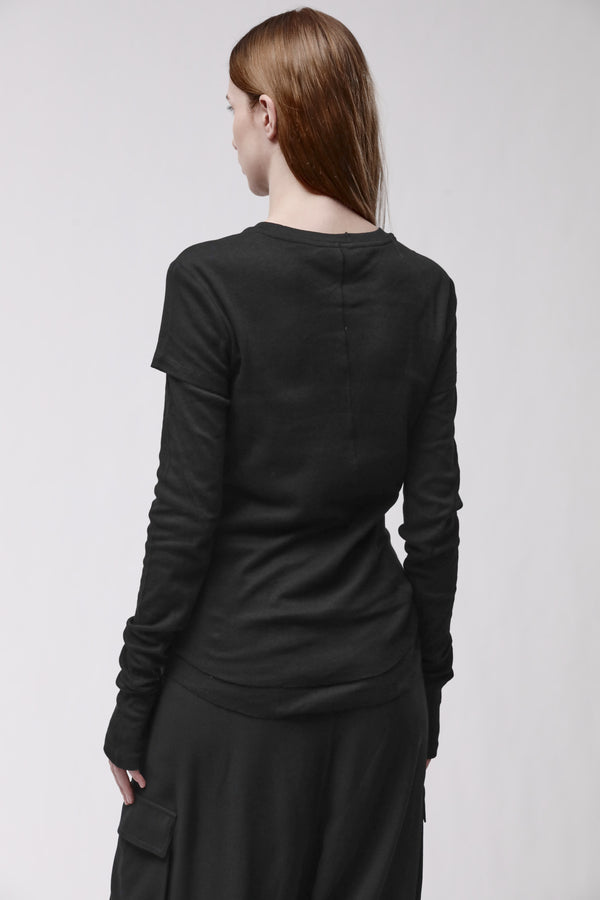 T-SHIRT W TS 646 BLACK