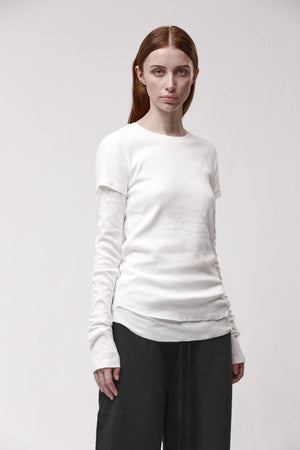 T-SHIRT W TS 646 OFF WHITE