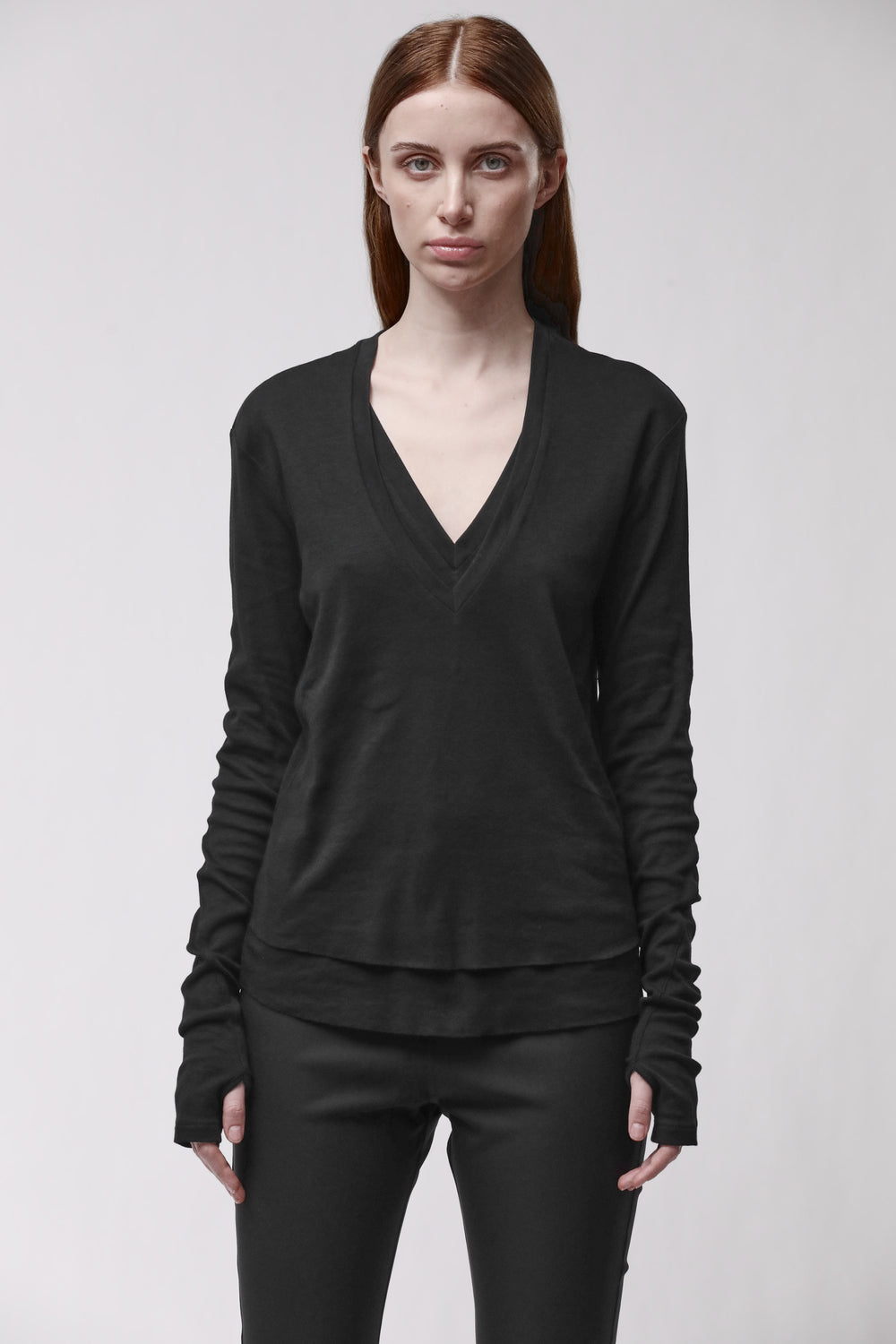 T-SHIRT W TS 649 BLACK