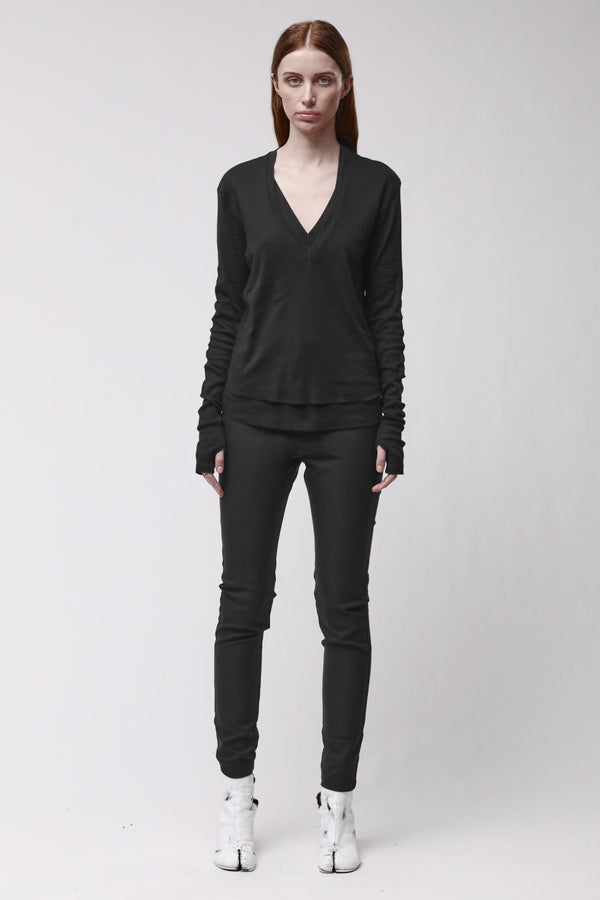 T-SHIRT W TS 649 BLACK