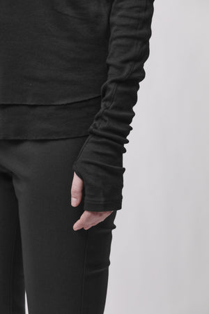 T-SHIRT W TS 649 BLACK