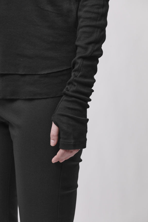 T-SHIRT W TS 649 BLACK