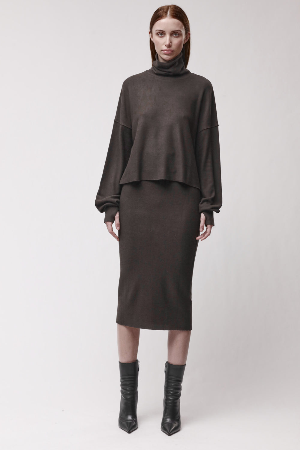 T-SHIRT W TS 650 COLD BROWN