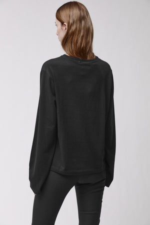 T-SHIRT W TS 651 BLACK
