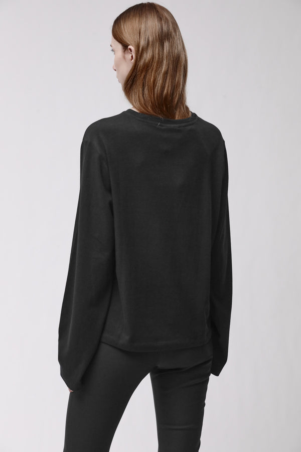 T-SHIRT W TS 651 BLACK