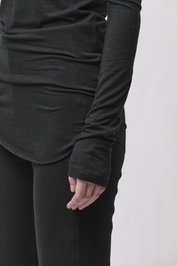 T-SHIRT W TS 652 BLACK