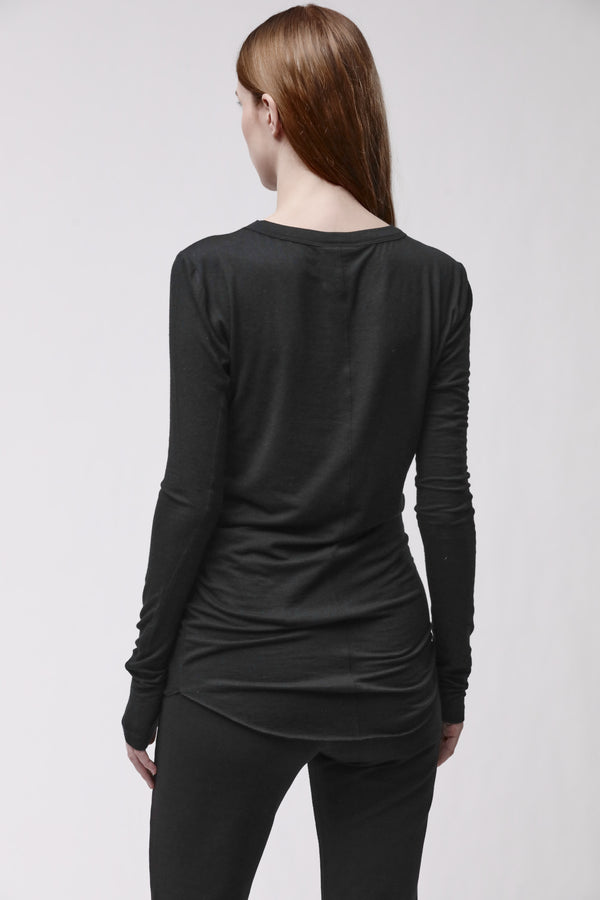 T-SHIRT W TS 652 BLACK