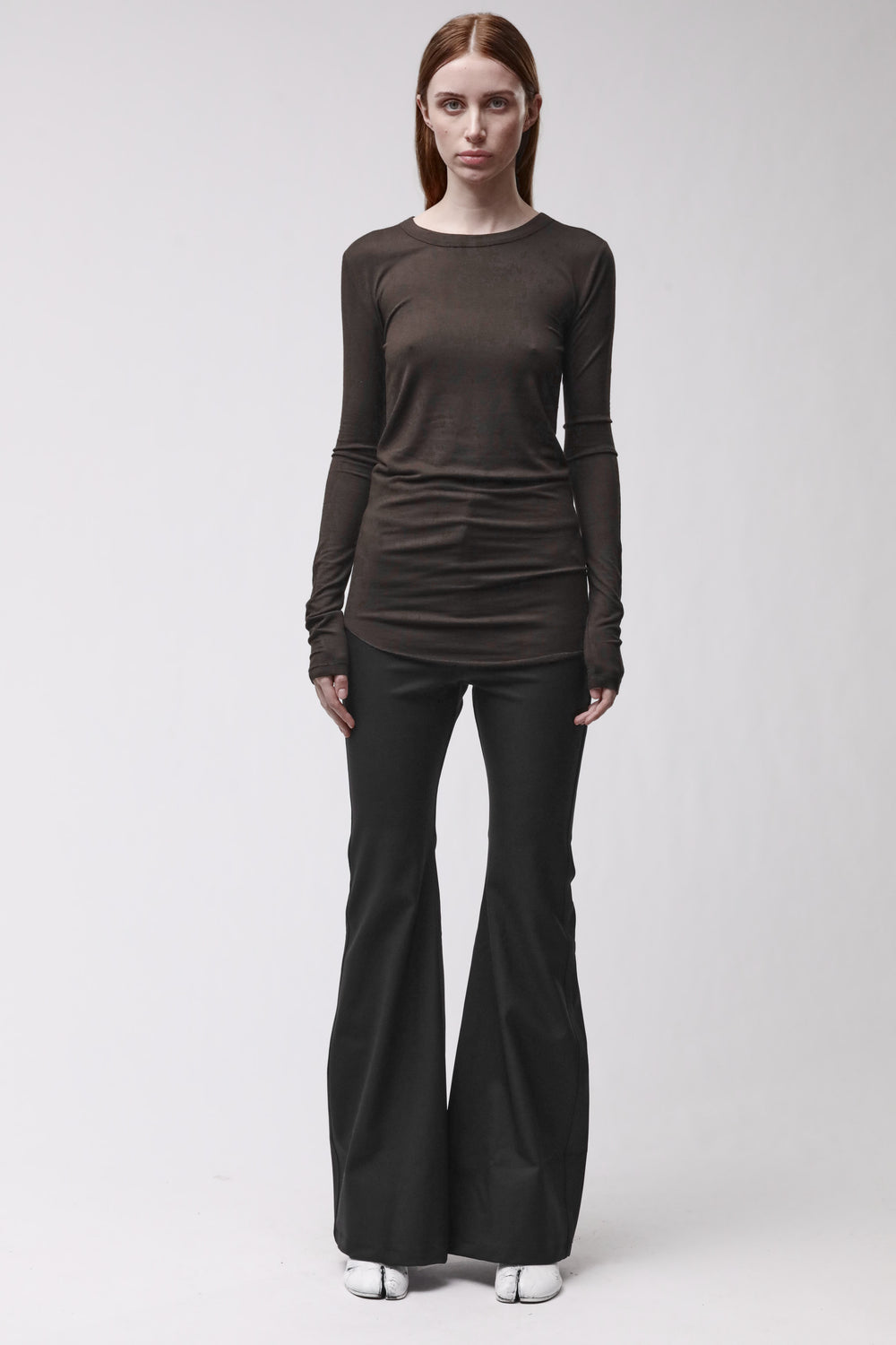 T-SHIRT W TS 652 COLD BROWN