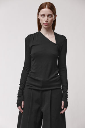 T-SHIRT W TS 654 BLACK