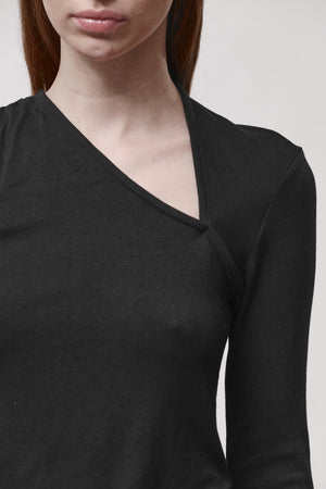 T-SHIRT W TS 654 BLACK