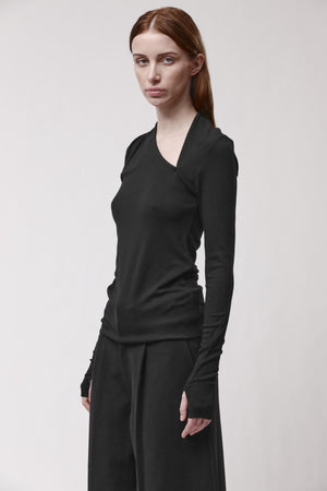 T-SHIRT W TS 654 BLACK