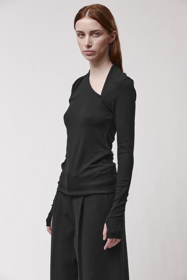 T-SHIRT W TS 654 BLACK